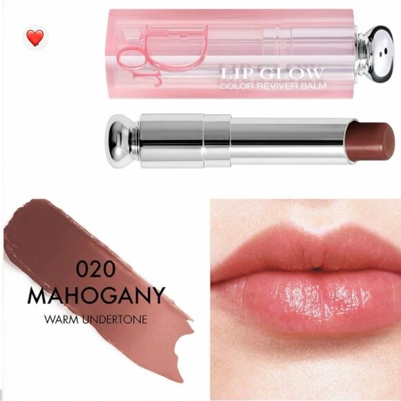 Dior Addict Lip Glow – 020 Mahogany (New In Box) - Picture 10 of 17